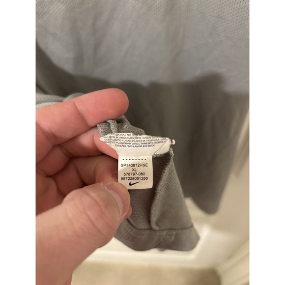 Nike Dri-Fit USA National Team Authentic Training Jersey Gray/Red Men's Size XL - Picture 7 of 7